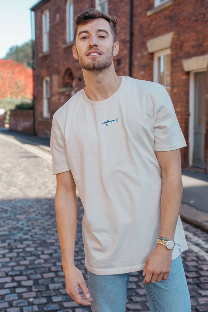 mako shark mens t-shirt Big Wild Thought