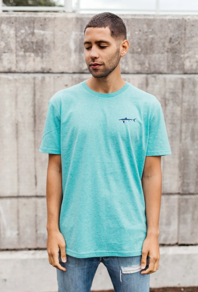 mako shark mens t-shirt Big Wild Thought