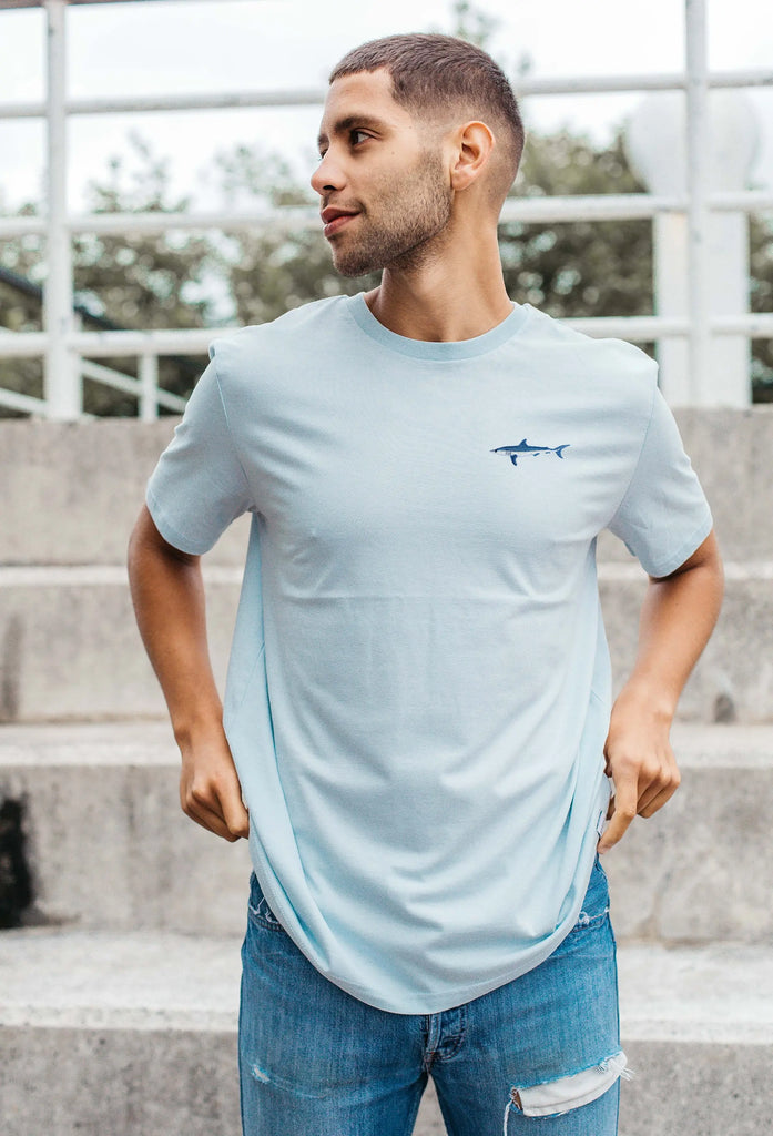 mako shark mens t-shirt Big Wild Thought