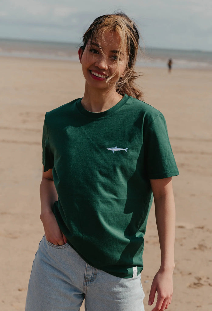 mako shark womens t-shirt Big Wild Thought