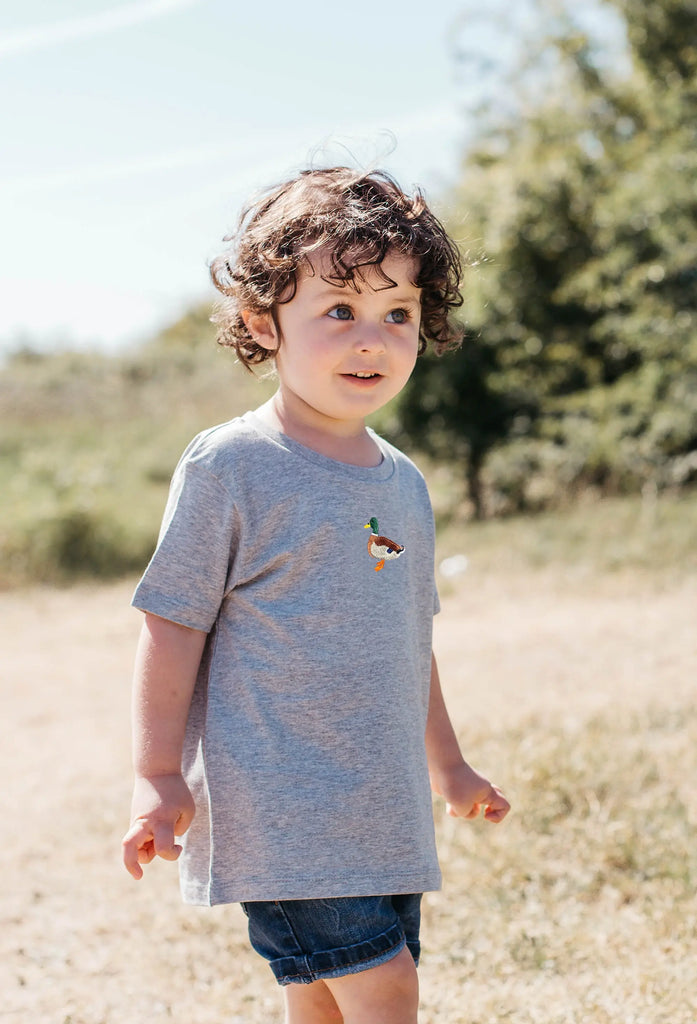 mallard duck childrens t-shirt Big Wild Thought