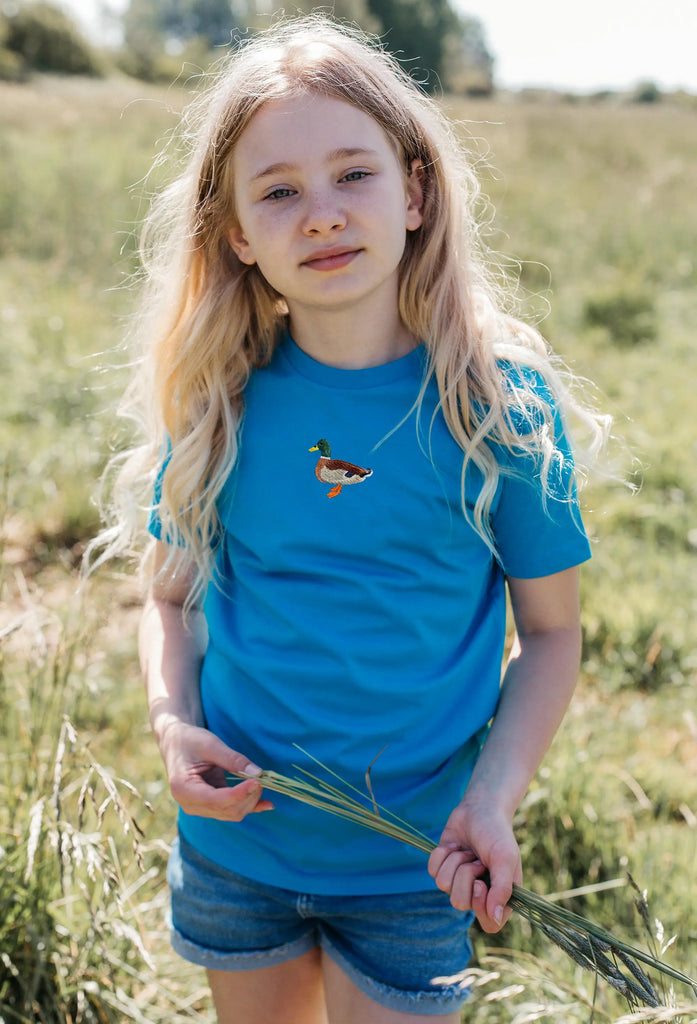 mallard duck childrens t-shirt Big Wild Thought
