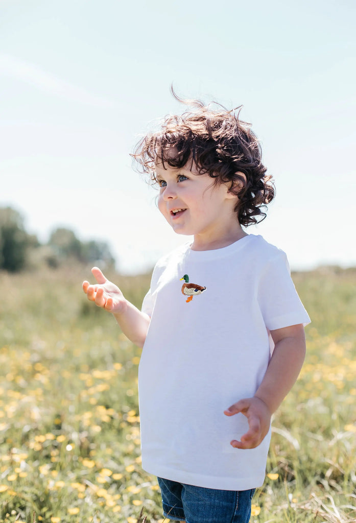 mallard duck childrens t-shirt Big Wild Thought