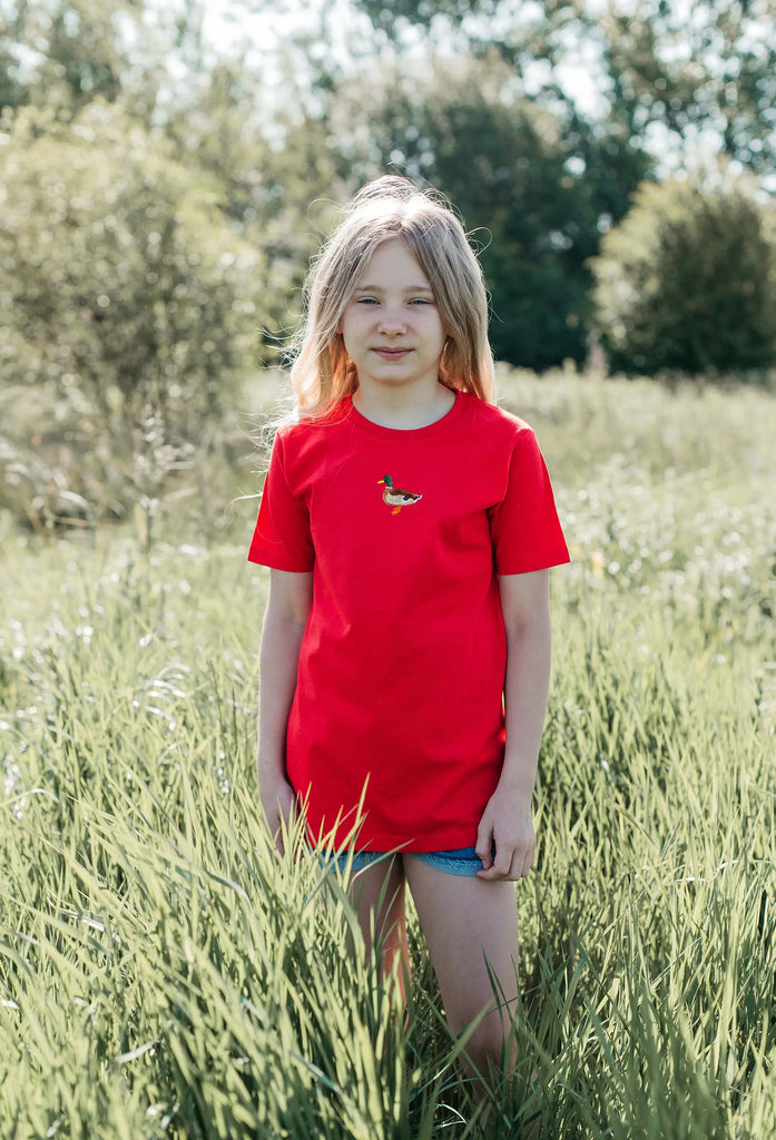mallard duck childrens t-shirt Big Wild Thought