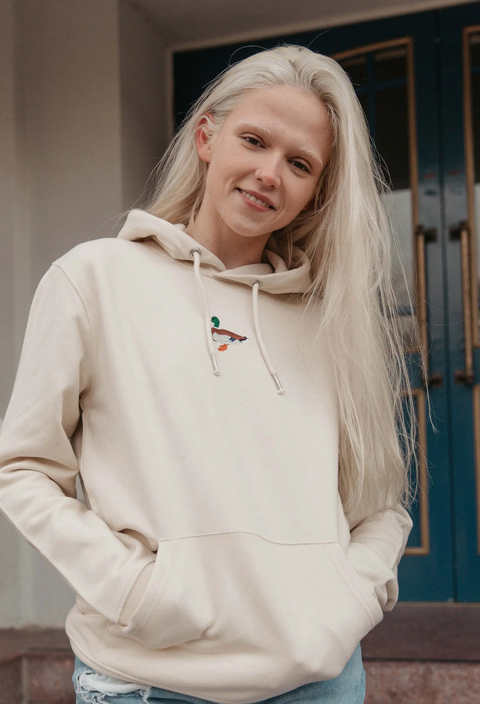 mallard duck unisex hoodie Big Wild Thought