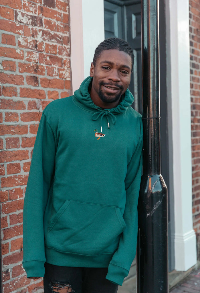mallard duck unisex hoodie Big Wild Thought