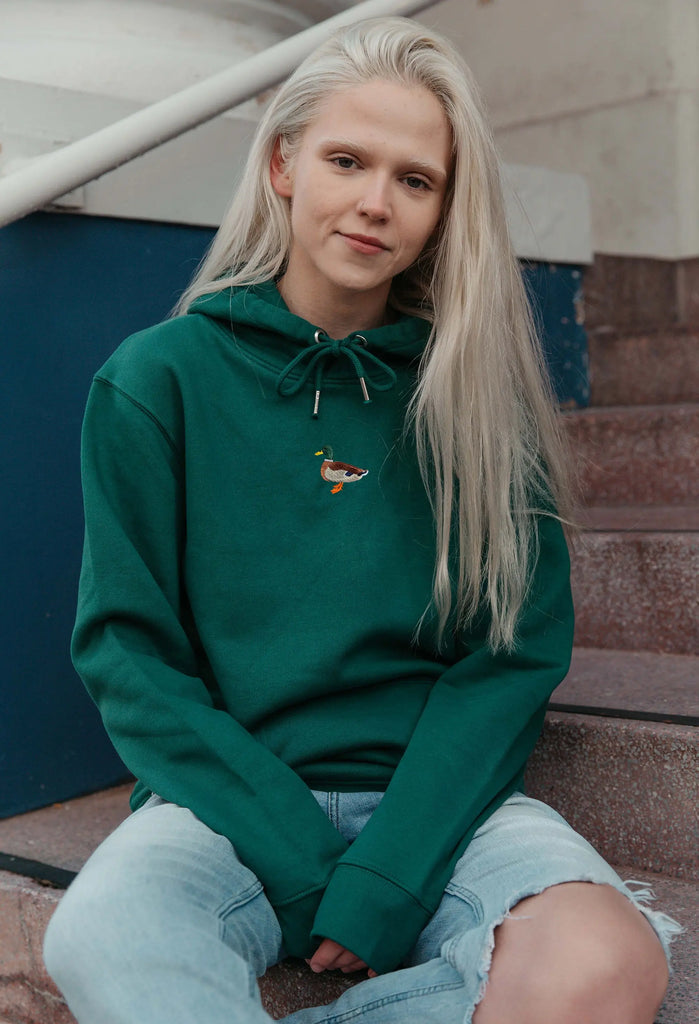 mallard duck unisex hoodie Big Wild Thought