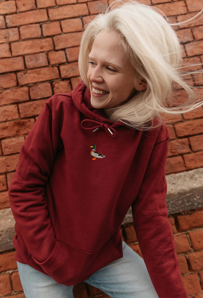mallard duck unisex hoodie Big Wild Thought