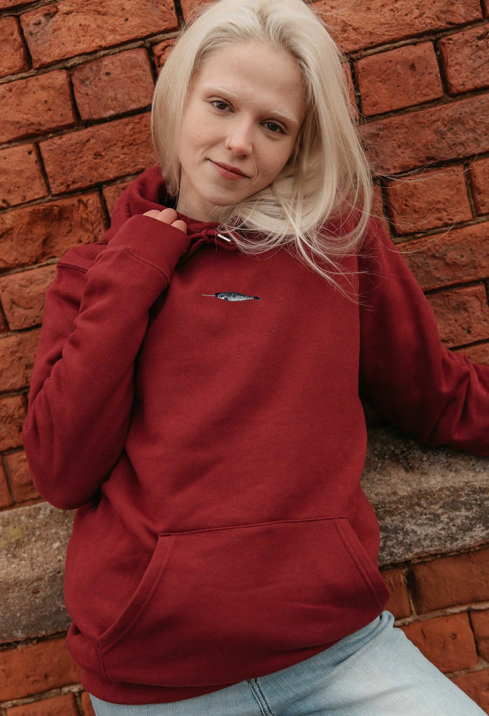 narwhal hoodie Big Wild Thought
