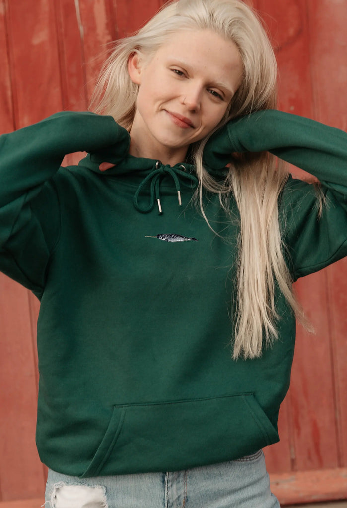 narwhal hoodie Big Wild Thought