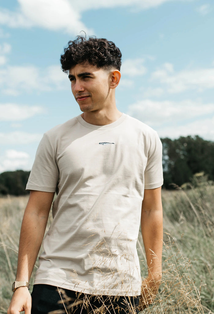 narwhal mens t-shirt Big Wild Thought
