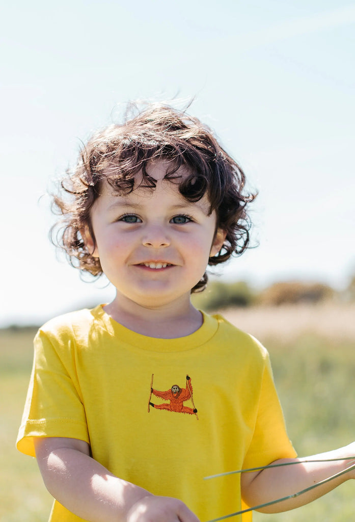 orangutan childrens t-shirt Big Wild Thought