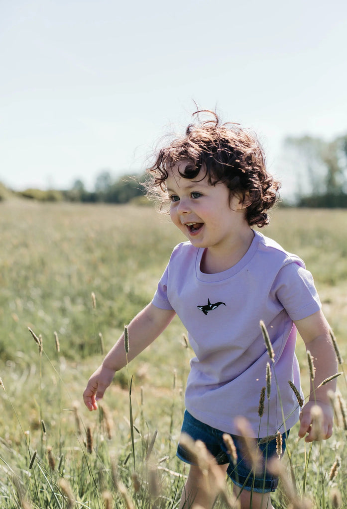 orca childrens t-shirt Big Wild Thought