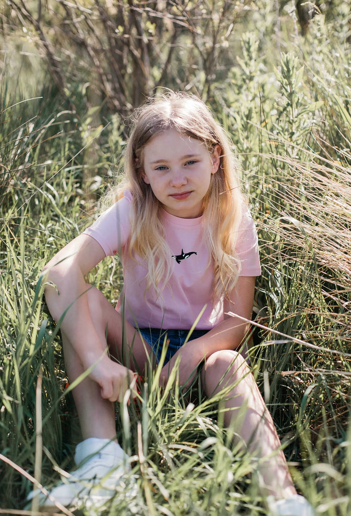 orca childrens t-shirt Big Wild Thought