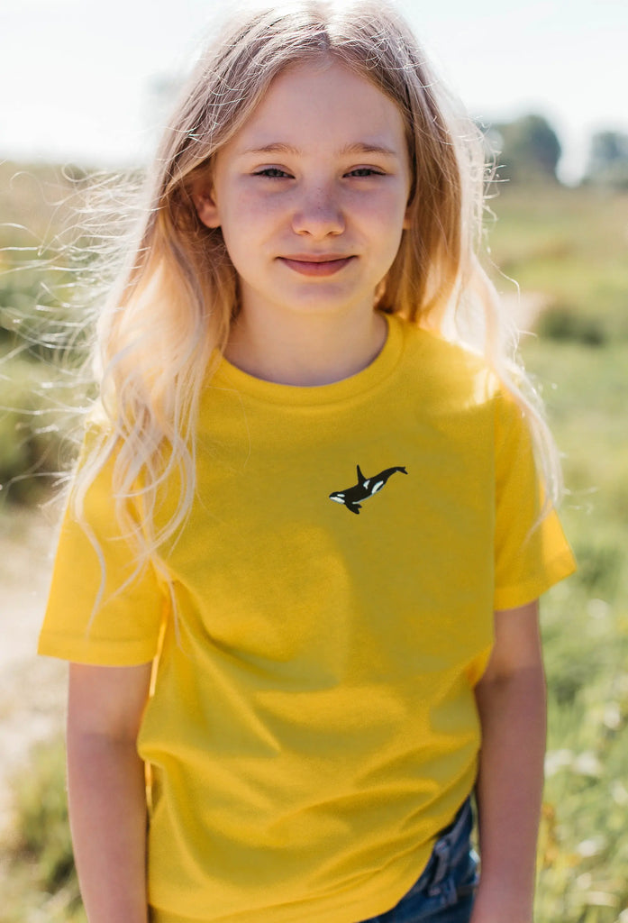 orca childrens t-shirt Big Wild Thought