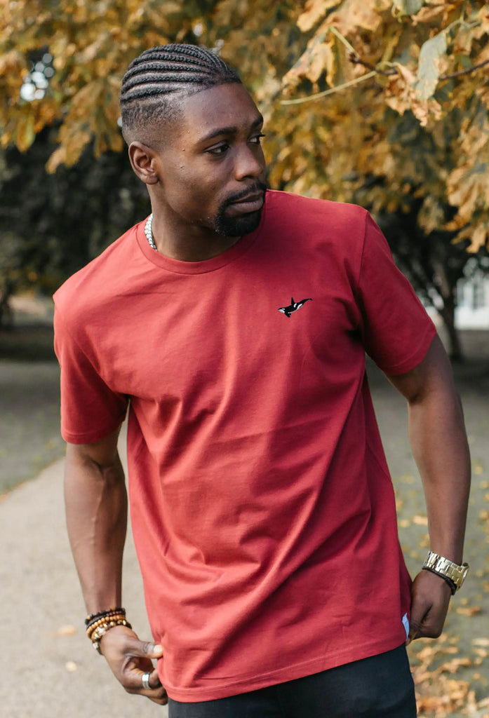 orca mens t-shirt Big Wild Thought
