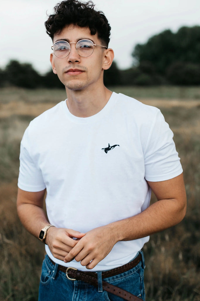 orca mens t-shirt Big Wild Thought