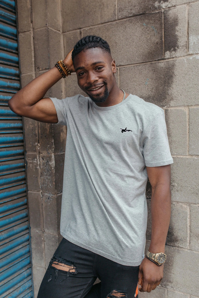 orca mens t-shirt Big Wild Thought