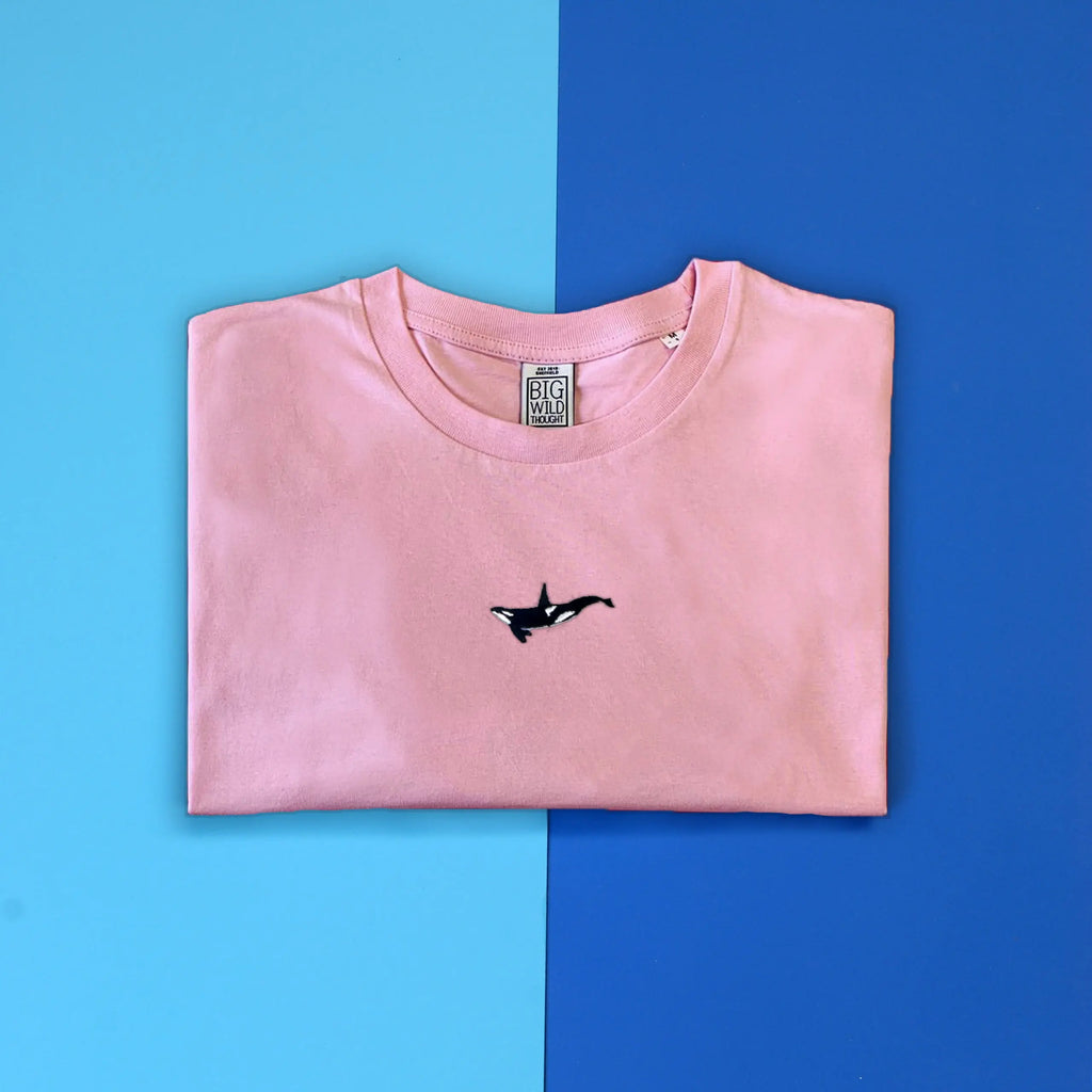 orca mens t-shirt Big Wild Thought
