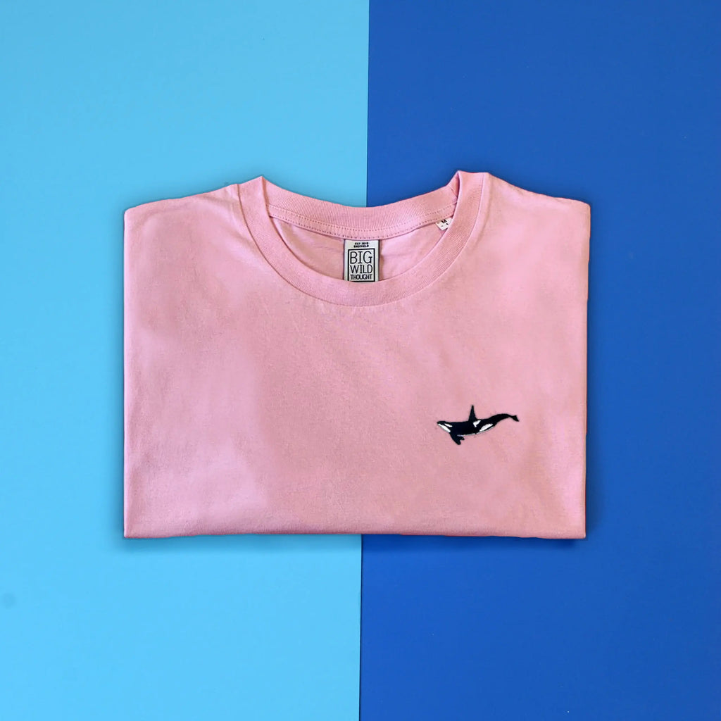 orca mens t-shirt Big Wild Thought