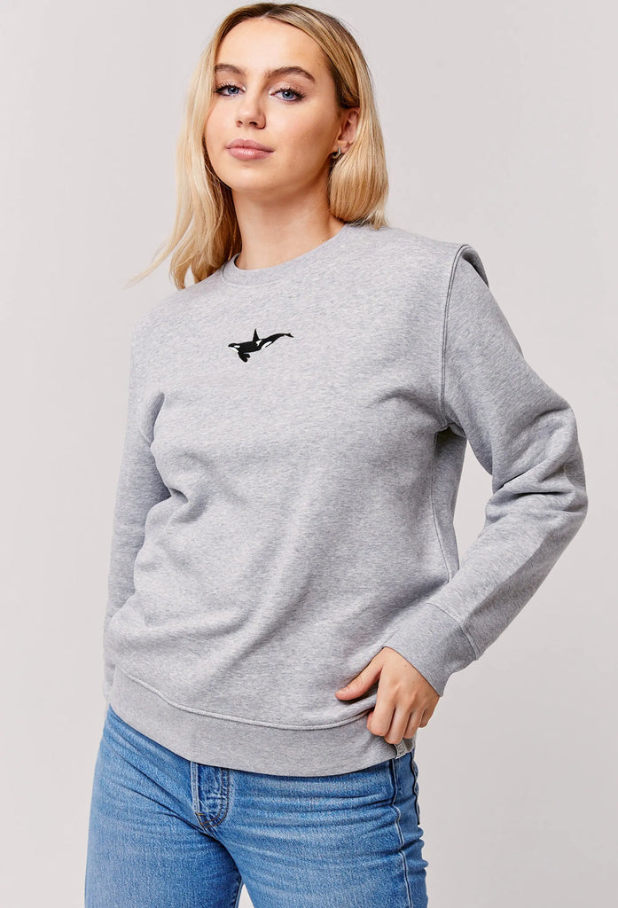 orca womens sweatshirt Big Wild Thought