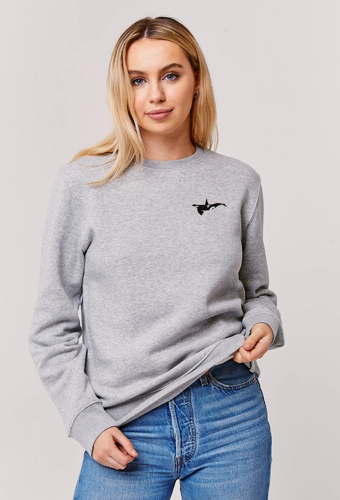 orca womens sweatshirt Big Wild Thought