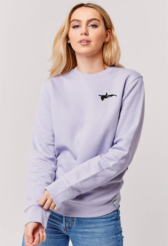 orca womens sweatshirt Big Wild Thought