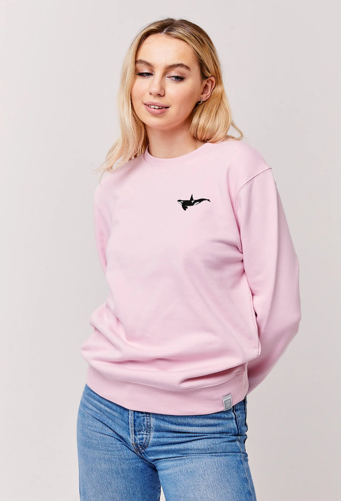 orca womens sweatshirt Big Wild Thought