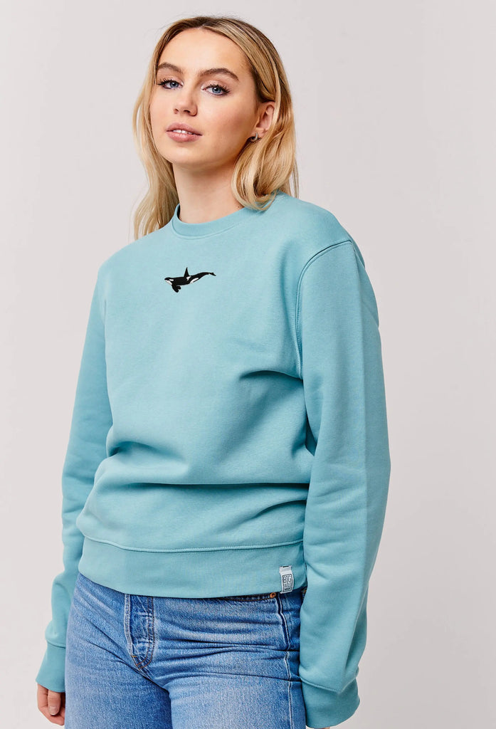 orca womens sweatshirt Big Wild Thought