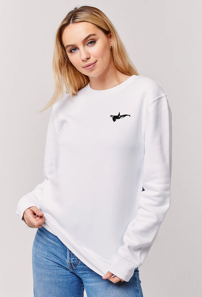 orca womens sweatshirt Big Wild Thought