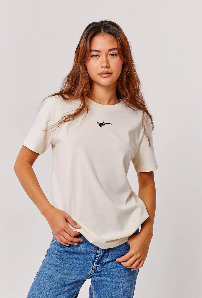 orca womens t-shirt Big Wild Thought
