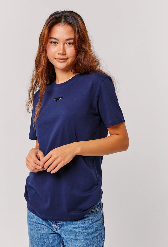 orca womens t-shirt Big Wild Thought