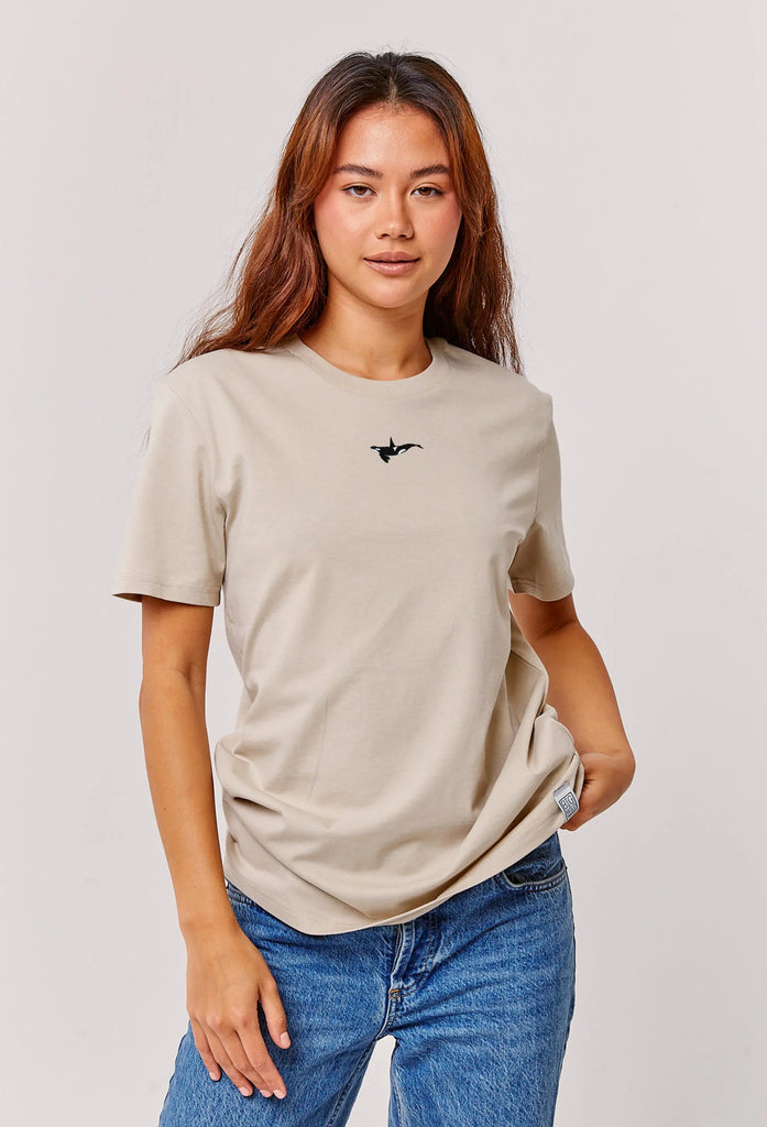 orca womens t-shirt Big Wild Thought
