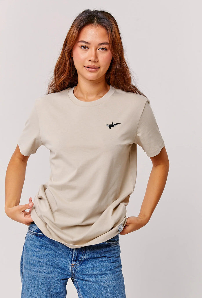 orca womens t-shirt Big Wild Thought