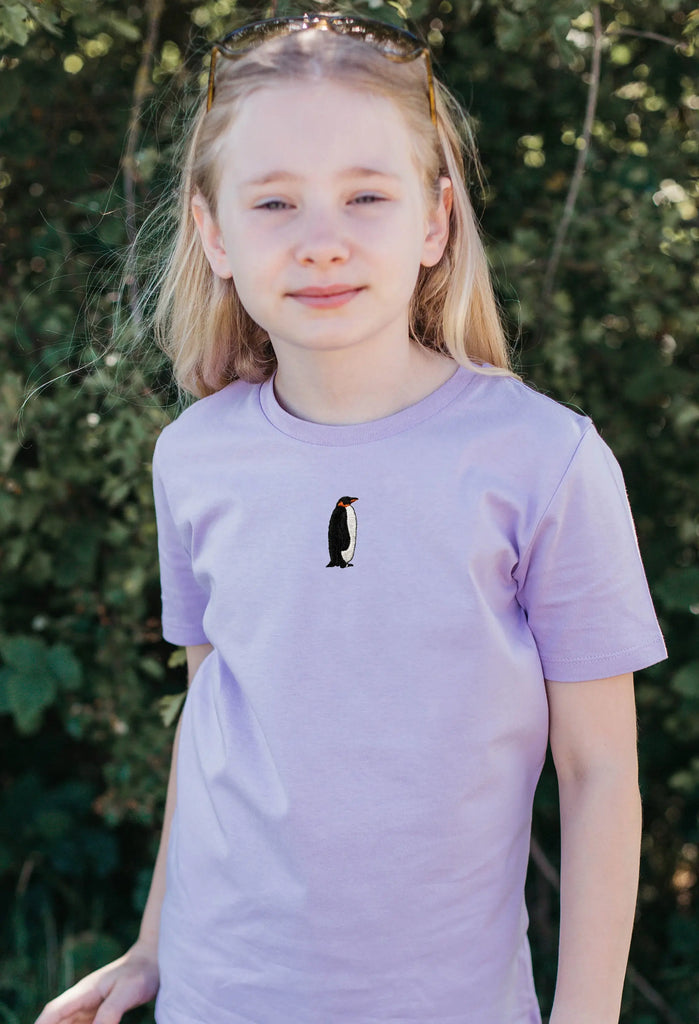 penguin childrens t-shirt Big Wild Thought
