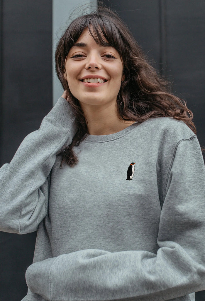 penguin womens sweatshirt Big Wild Thought