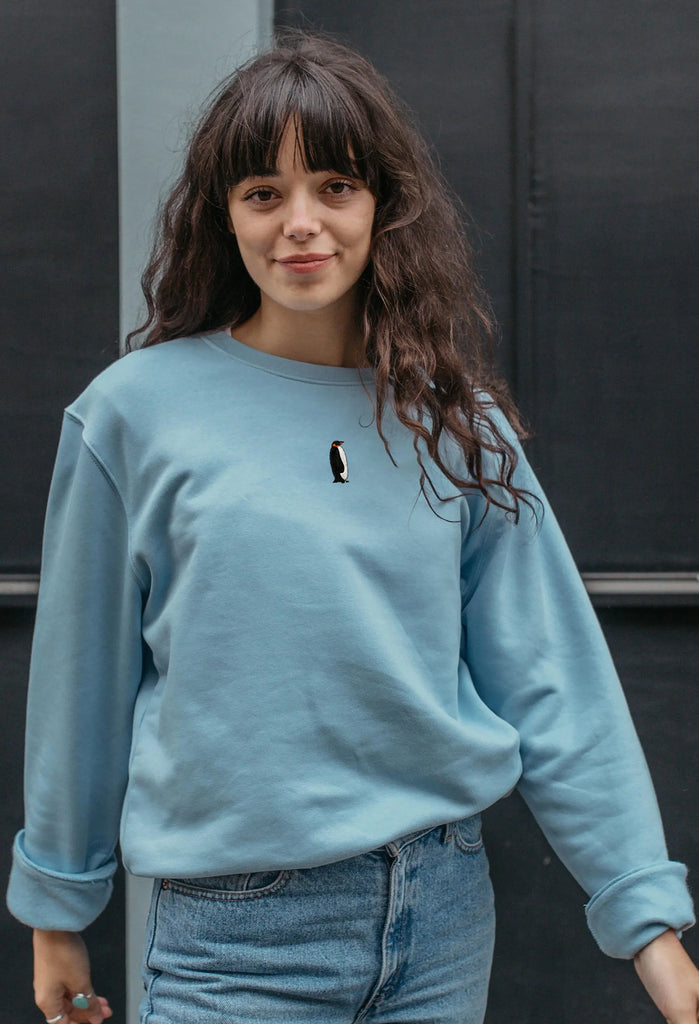 penguin womens sweatshirt Big Wild Thought