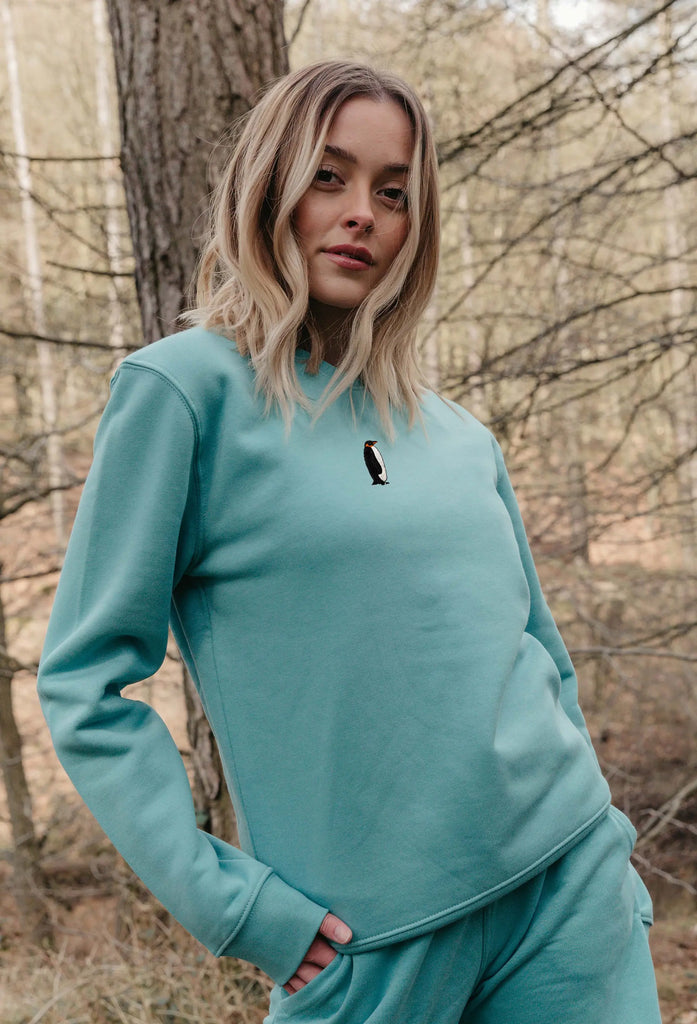 penguin womens sweatshirt Big Wild Thought