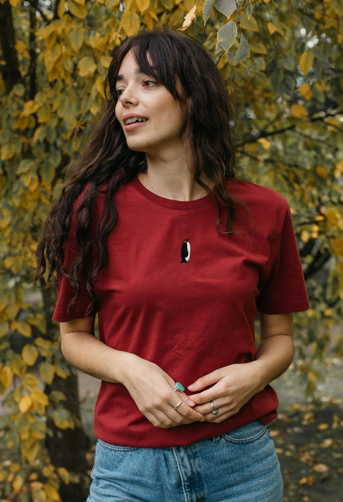 penguin womens t-shirt Big Wild Thought