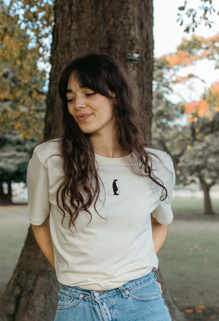 penguin womens t-shirt Big Wild Thought
