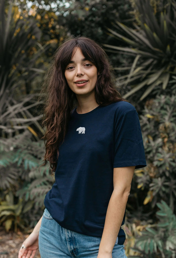 polar bear womens t-shirt Big Wild Thought