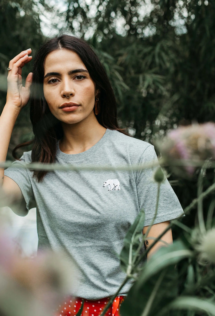 polar bear womens t-shirt Big Wild Thought