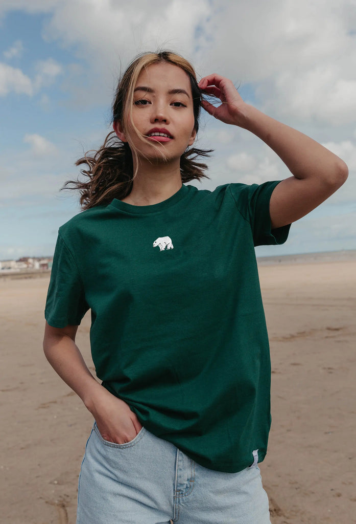polar bear womens t-shirt Big Wild Thought