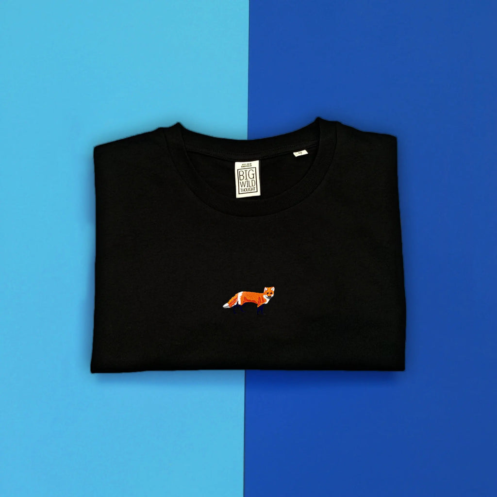 red fox mens t-shirt Big Wild Thought