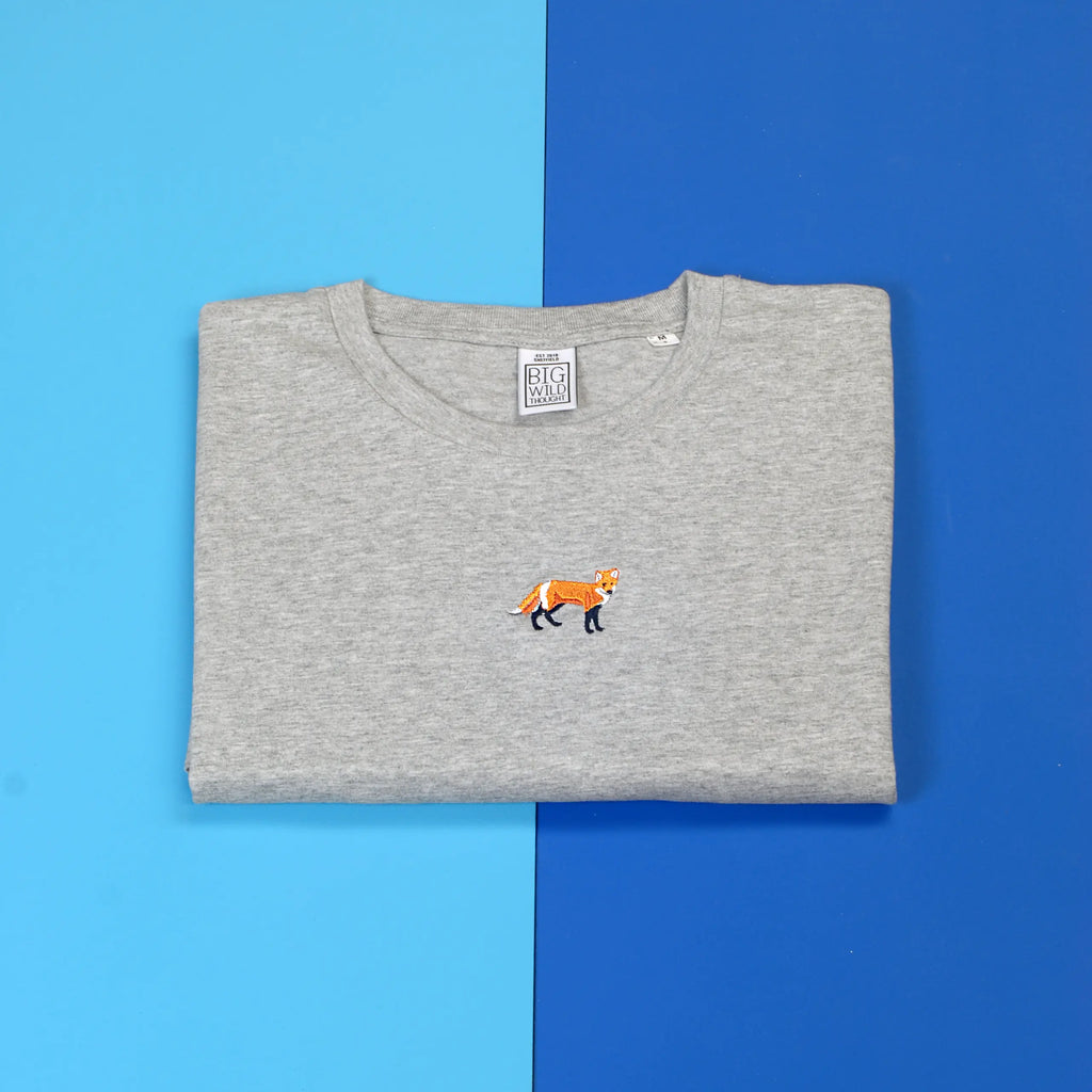 red fox mens t-shirt Big Wild Thought