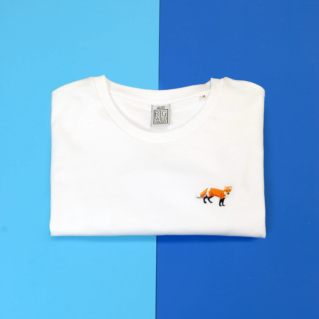 red fox mens t-shirt Big Wild Thought