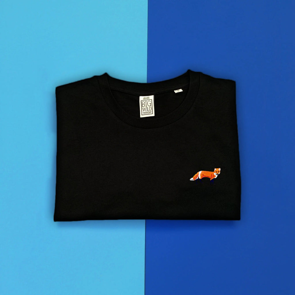 red fox mens t-shirt Big Wild Thought