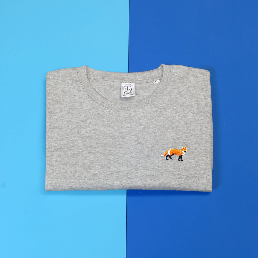 red fox mens t-shirt Big Wild Thought