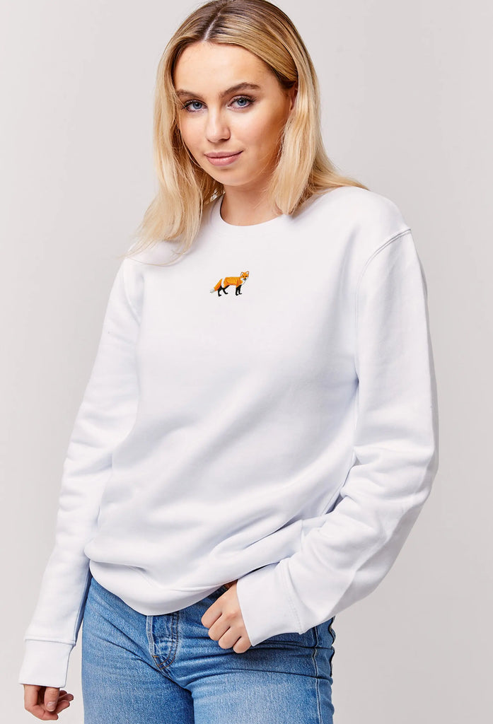 red fox womens sweatshirt Big Wild Thought