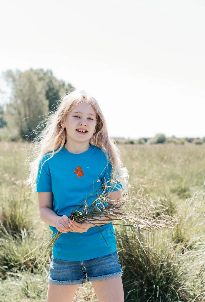 red squirrel childrens t-shirt Big Wild Thought